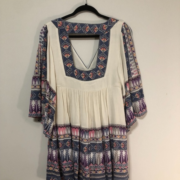 Free People Ivory Comb Dress  Size S (C) - Picture 3 of 4